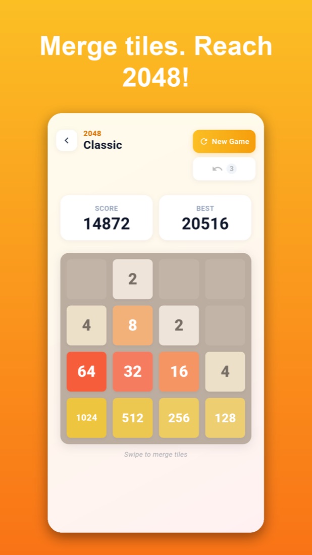 2048 screenshot 2